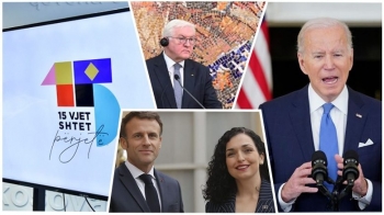 15 vjet shtet – Urimet për Kosovën nga presidenti Biden, Macron, Steinmeier e Mattarella  