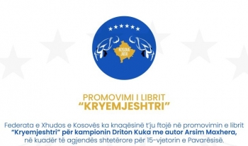 “Kryemjeshtri”, libri për kampionin Driton Kuka promovohet sot në Prishtinë