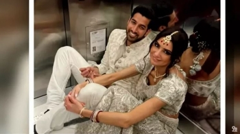 Çiftit iu bllokua ashensori në ditën e dasmës