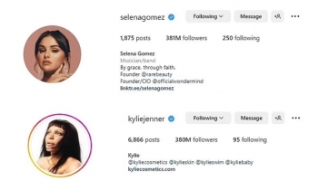 Selena Gomez kalon Kylie Jennerin si gruaja më e ndjekur në Instagram