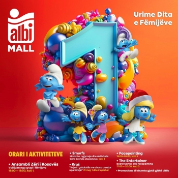 Albi Mall feston Ditën e Fëmijëve