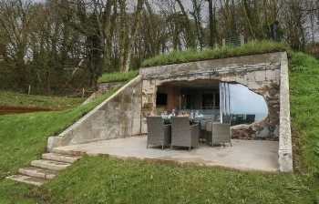 Bunkeri i Luftës së Dytë Botërore shndërrohet në shtëpi pushimi