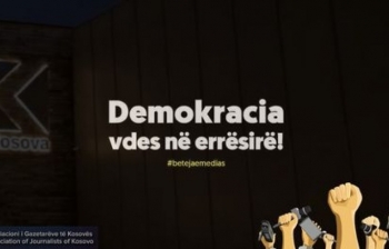 AGK proteston në mbështetje të Klan Kosovës