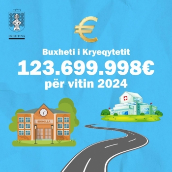 Buxheti i Prishtinës për 2024, Rama: 20 milionë euro më i lartë se sivjet
