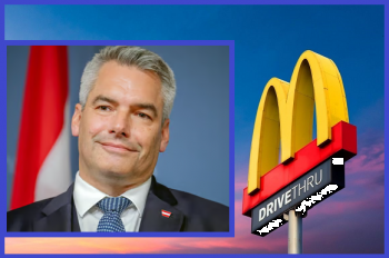 Lërini të hanë burgera! Kancelari austriak thotë se familjet me të ardhura të ulëta të ushqehen në McDonald’s