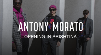 BRENDI ITALIAN ANTONY MORATO, PËR HERË TË PARË NË KOSOVË, VJEN NË ALBI MALL!
