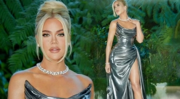 Khloe Kardashian shkëlqen në fustanin e kreatores shqiptare, Lena Berisha
