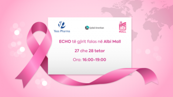 Albi Mall në bashkëpunim me Spitalin Amerikan në Kosovë dhe YessPharma me datat 27 dhe 28 tetor, nga ora 16:00 deri në orën 19:00, ju mundësojnë të bëni Echo të gjirit falas!