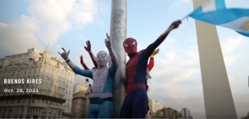 Argjentina kërkon të thyejë rekordin botëror të Guinness për grumbullimin më të madh të njerëzve të veshur si Spider-man