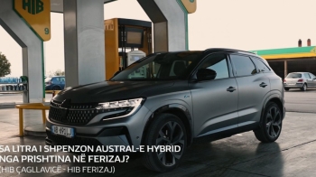 Renault Austral E-tech bën mrekullinë – Prishtinë në Ferizaj me vetëm 0.71 litra