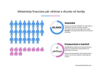 ​Prishtina ndihmon 23 viktima të dhunës në familje, brenda një viti kalendarik
