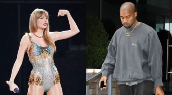 Taylor Swift mund Kanye Westin