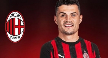 AC Milan me ofertë për Granit Xhakën, Leverkuseni kërkon më shumë