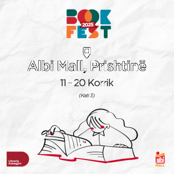 Book Fest rikthehet në Albi Mall nga 11 deri me 20 korrik!