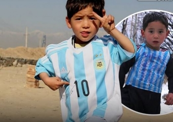 Djali 5-vjeçar merr dhuratë nga Messi