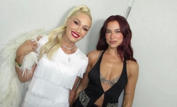 Dua Lipa befason fansat me Gwen Stefani-n në skenë