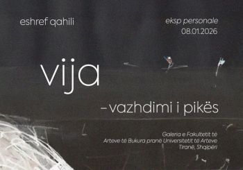 Eshref Qahili me ekspozitë personale në Tiranë