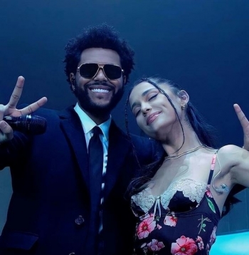 The Weeknd tregon shenja për një bashkëpunim të ri me Ariana Grande