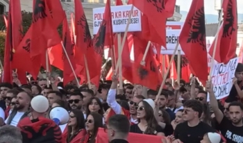 Sot protestë paqësore në Prishtinë për mbrojtjen e gjuhës shqipe në provimet shtetërore në Maqedoninë e Veriut