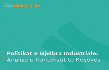 Instituti GAP prezanton raportin për tranzicionin e gjelbër industrial në Kosovë